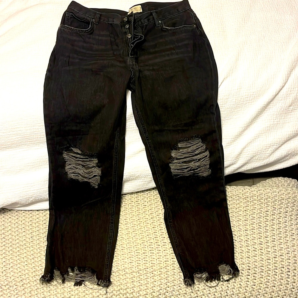 Free people Maggie jeans worn twice!